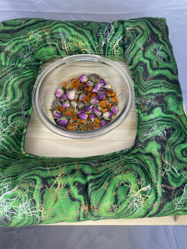 Handmade Wooden Yoni Steam Seat with Herbal Bowl for V Steaming and Postpartum Feminine Care
